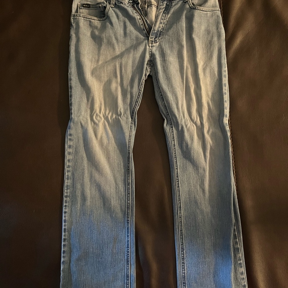 RVCA Leo Romero Light Blue Signature Denim Pants